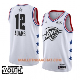 Maillot NBA Oklahoma City Thunder Steven Adams 12 2019 All-Star Jordan Brand Blanc Swingman - Enfant